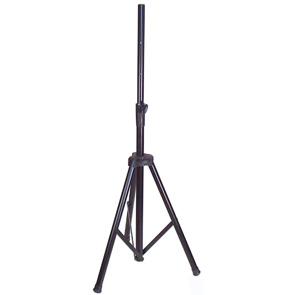SUPPORTO PROFESSIONALE IN ALLUMINIO NERO PER CASSE ACUSTICHE 60KG